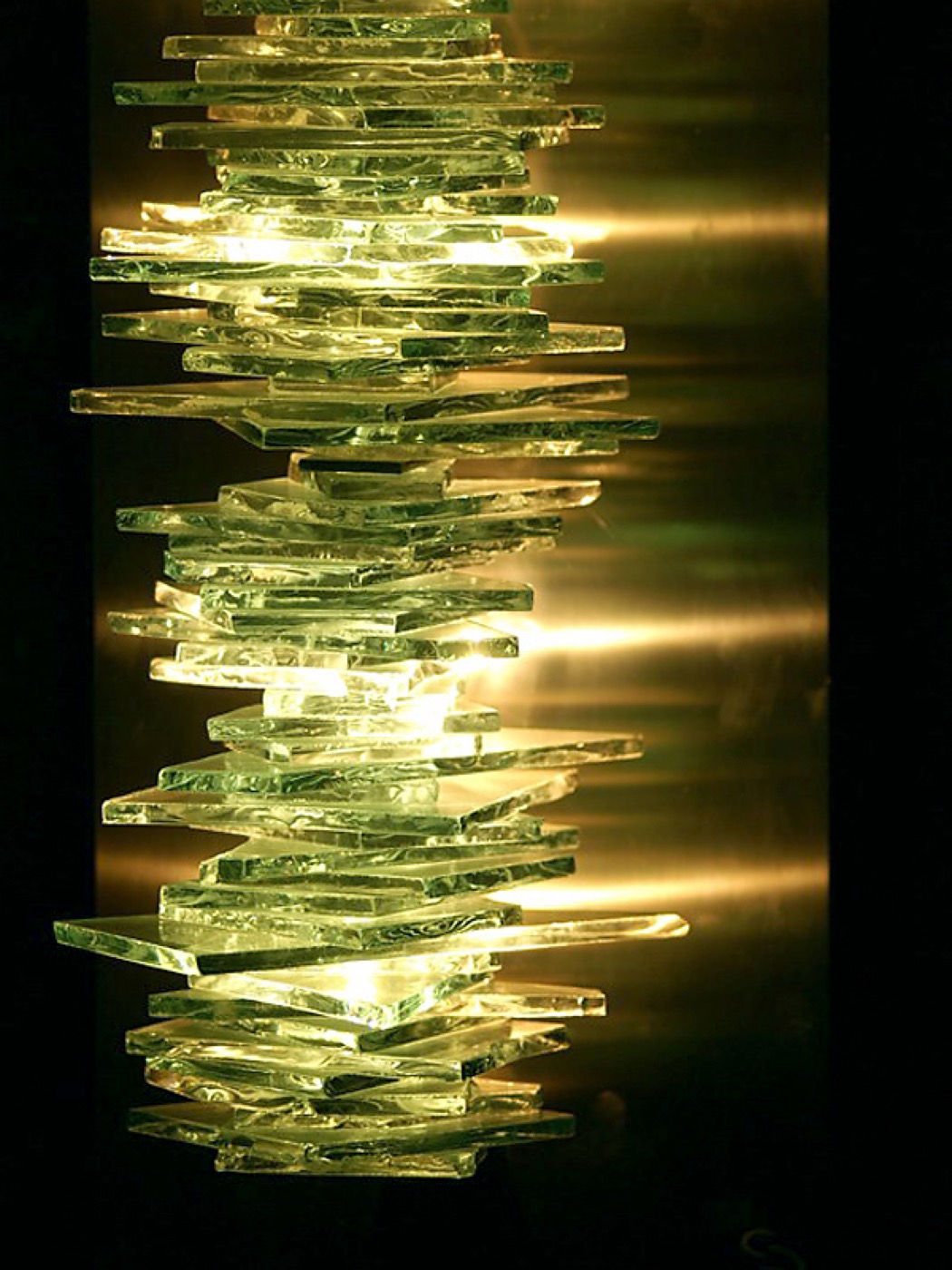 Glasskulptur Bruchglas