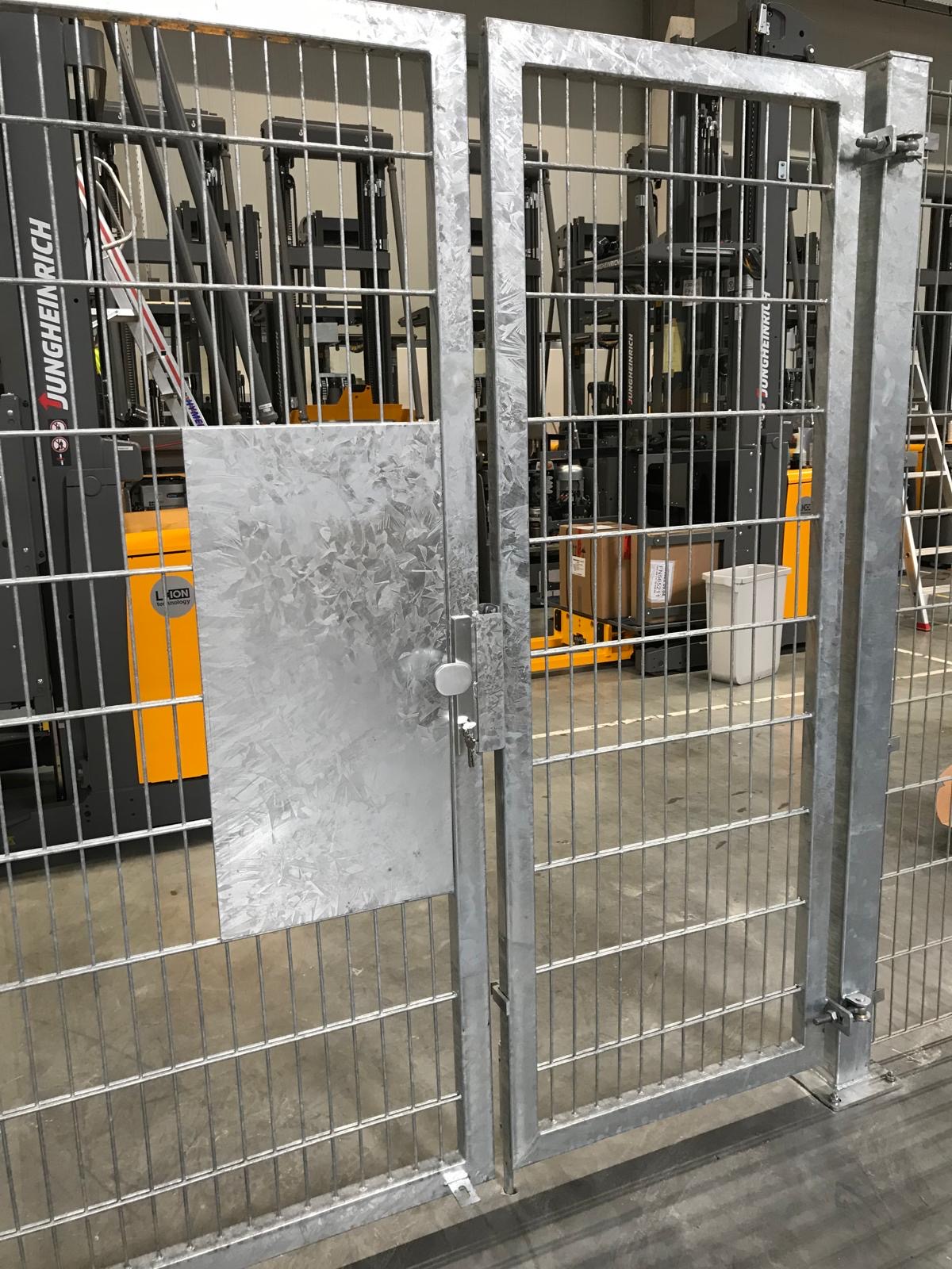 Gittertor Verzinkt Lager 2