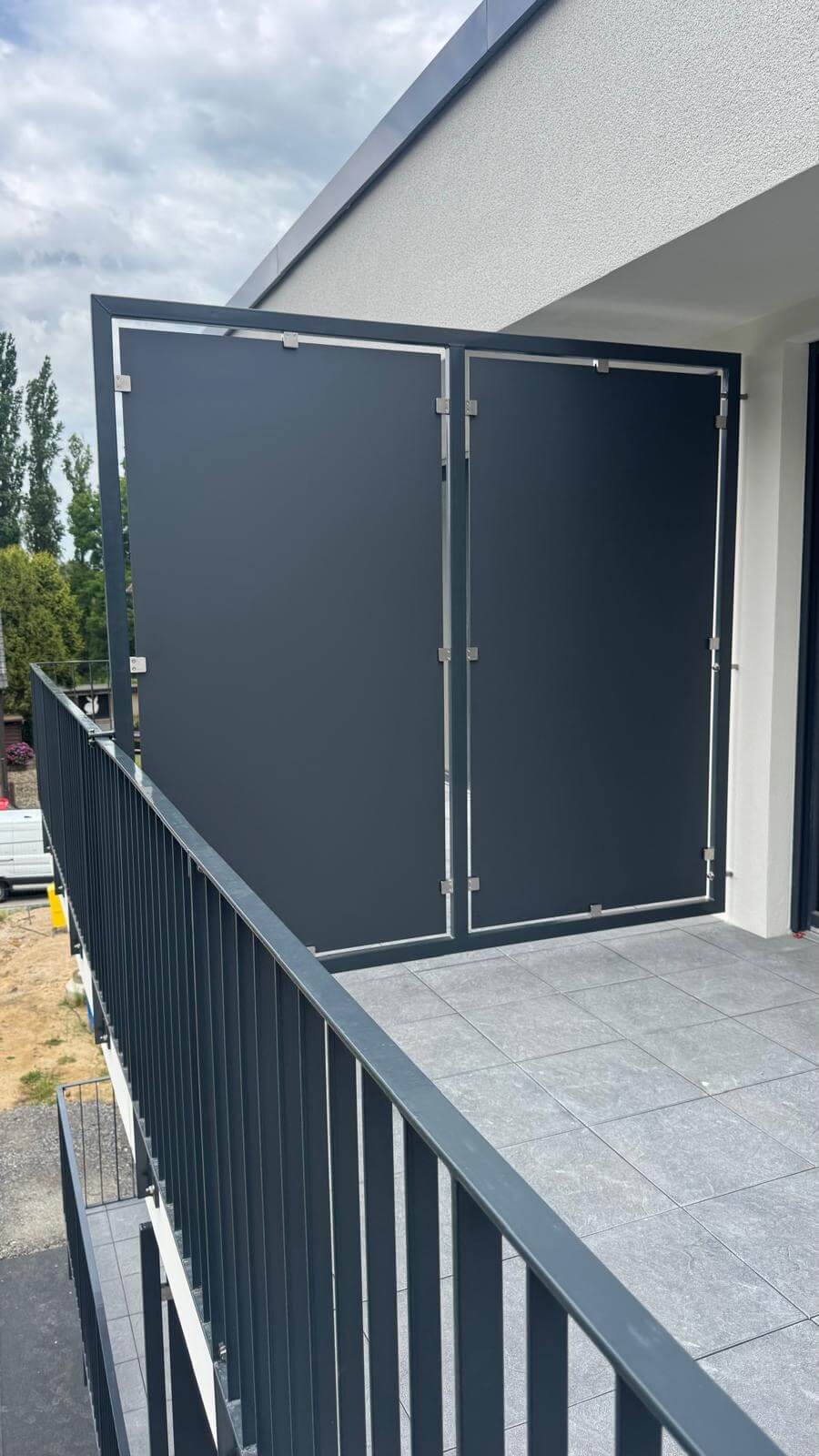 Sichtschutzelement für den Balkon