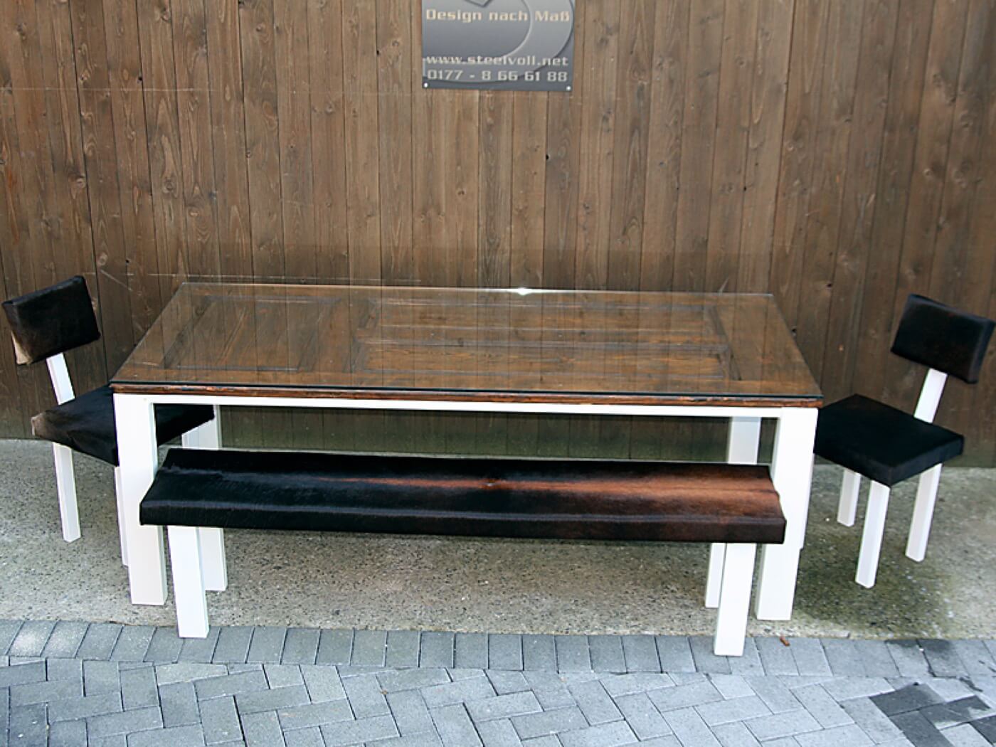 Sitzgruppe im privaten Garten